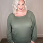 Like Dreamers Do Waffle Knit Top