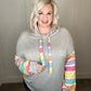 Rainbow Connection Striped Hoodie