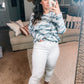 Judy Blue Cool White Mid Rise Capris