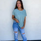 PREORDER: Sophia Ribbed Top in Four Colors