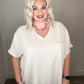 Can't Help Myself Short Sleeve Tee in Sandy Beige