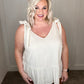All Tied Up Peplum Tank