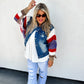PREORDER: All American Fringe Denim Jacket (Ships Mid Oct.)