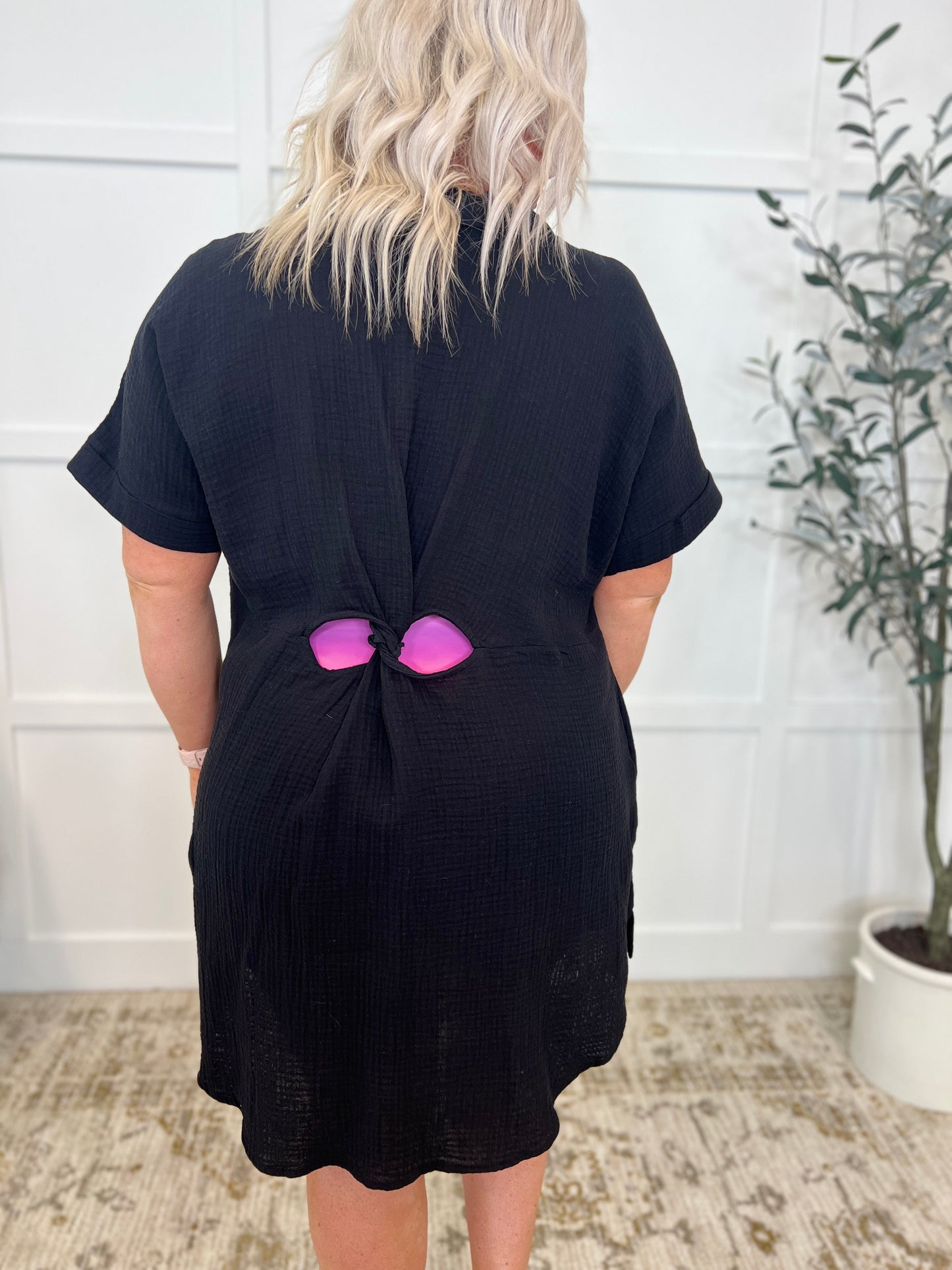 What a Feeling Shirt Dress