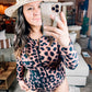 Montego Animal Print Zip Up Long Sleeve Swimsuit