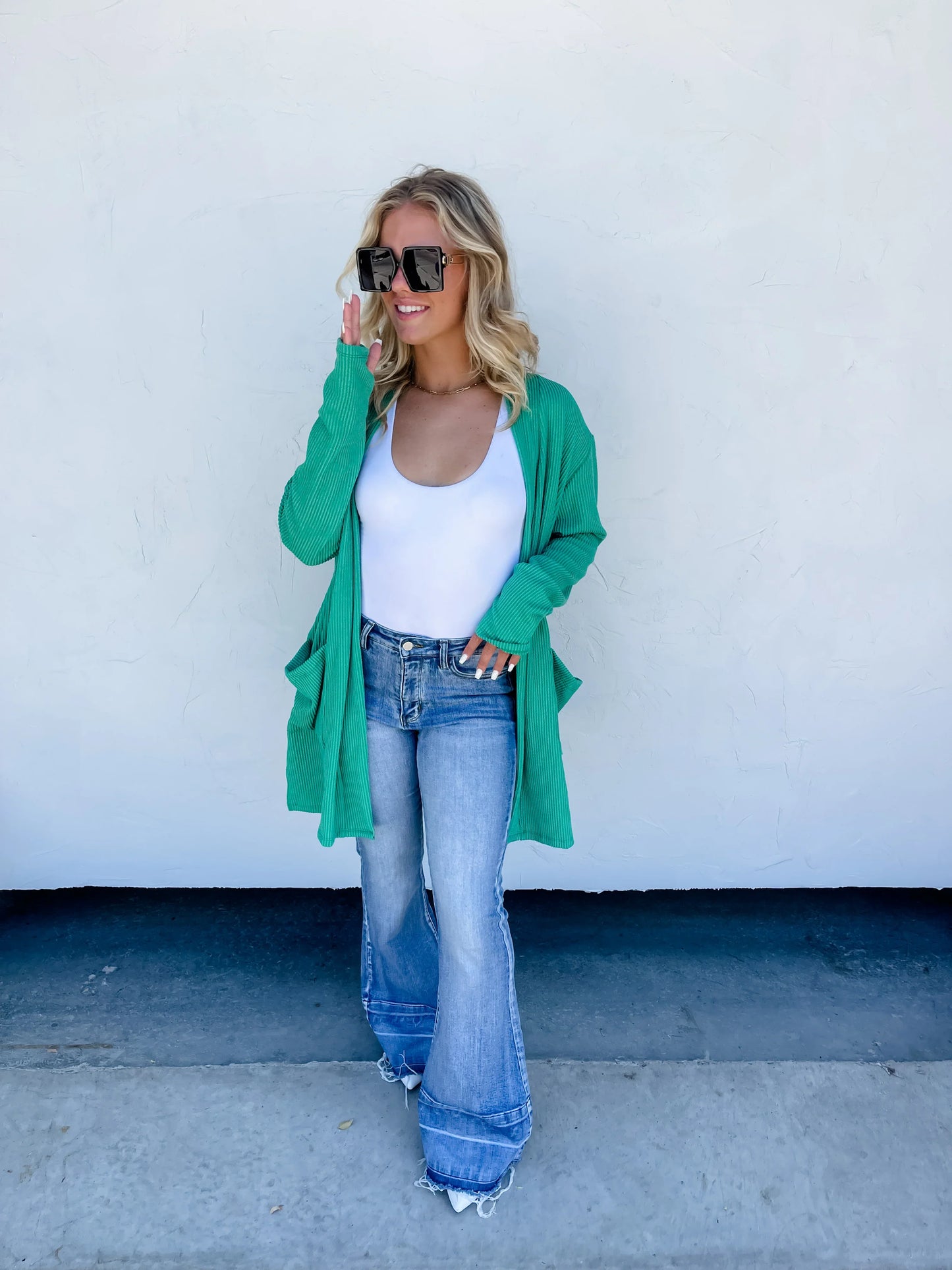PREORDER: Reese Ribbed Cardigan in Seven Colors (Ships early/mid October)