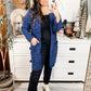 Mountain Mornings Cardigan In Navy