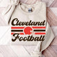 Retro Print Football Shirt/Sweatshirt