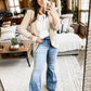 RESTOCK - Judy Blue Tummy Control Release Hem Flares