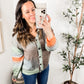 Changing Leaves Long Sleeve Button Up Cardigan