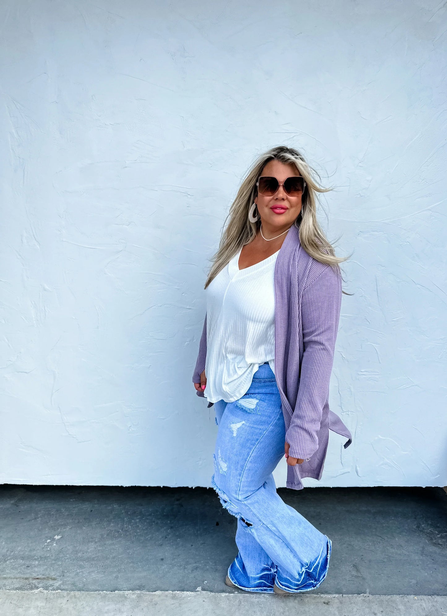 PREORDER: Reese Ribbed Cardigan in Seven Colors (Ships early/mid October)