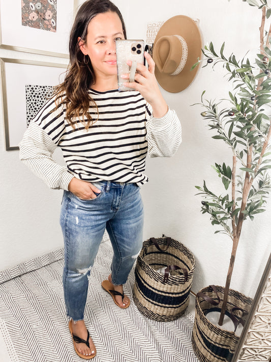 Striped Vibes Long Sleeve