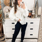 Solid Long Sleeve Turtle Neck Sweater