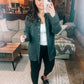 Windsor Textured Shacket in Charcoal