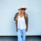 PREORDER: Reese Ribbed Cardigan in Seven Colors (Ships early/mid October)