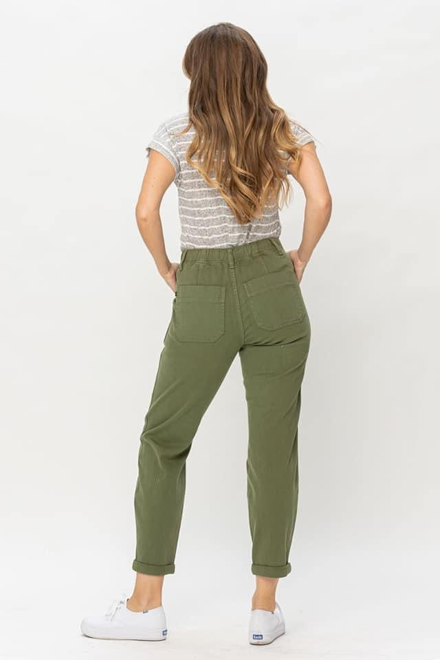 Judy Blue Drawstring Waist Jogger Jeans