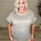 Unmarked Remarks Ribbed Top