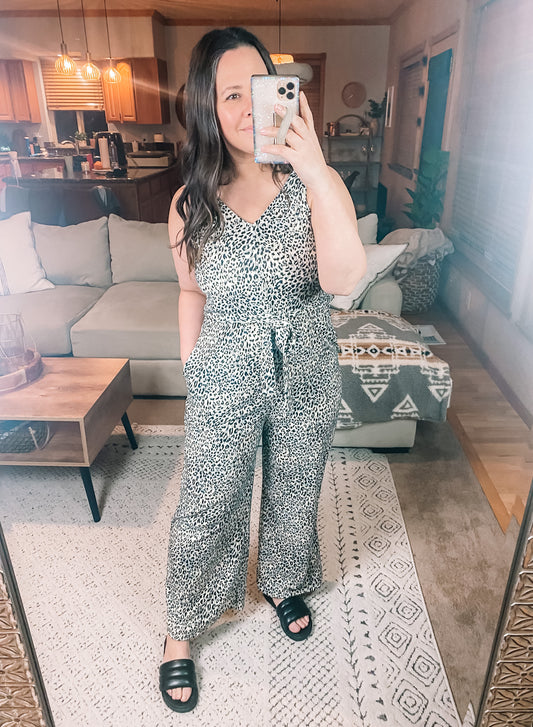 Wild Thing Animal Print Jumpsuit
