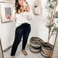 Judy Blue Destroyed Hem Crop Jeans