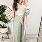 Sage Solid Wide Leg Pants