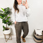 Unconditional Comfort Joggers In Brown