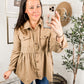 City Sidewalk Talk Button Up