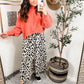 Once, Twice Animal Print Skirt