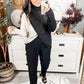 Can't Touch This Sparkle Color Blocked Sweater