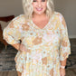 Singled Out Floral Blouse in Green