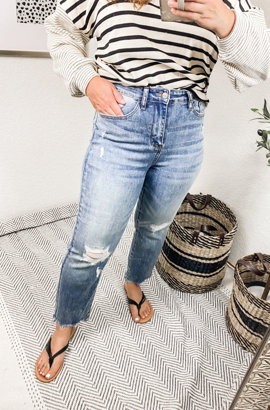 Judy Blue Cropped Bootcut