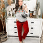 Judy Blue Holiday Spice Corduroy Pants
