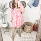 Vintage Daisies Dress In Pink