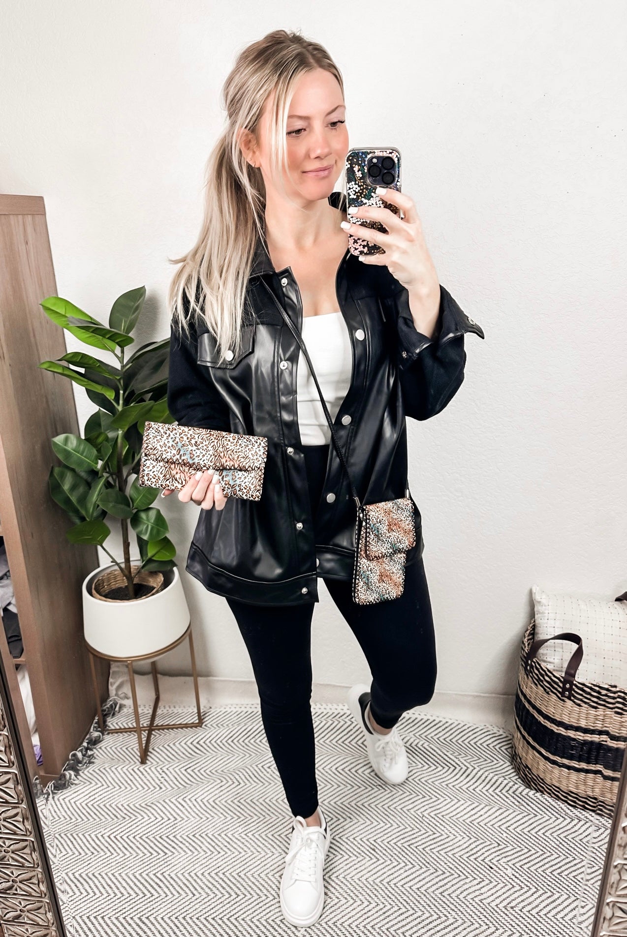 Crossbody and wallet