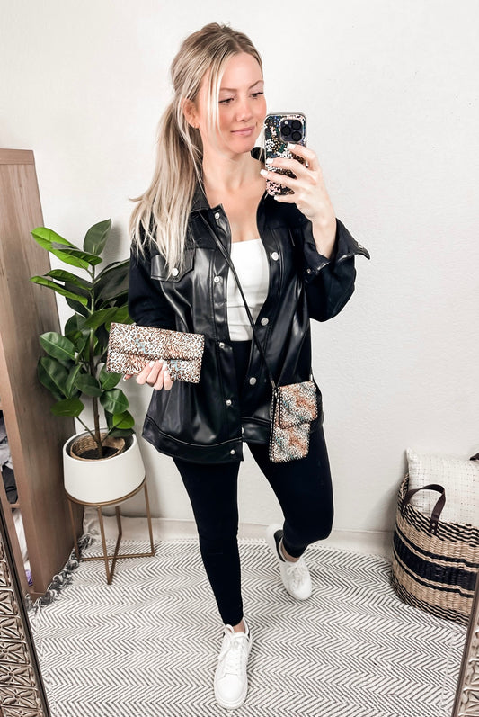Crossbody and wallet