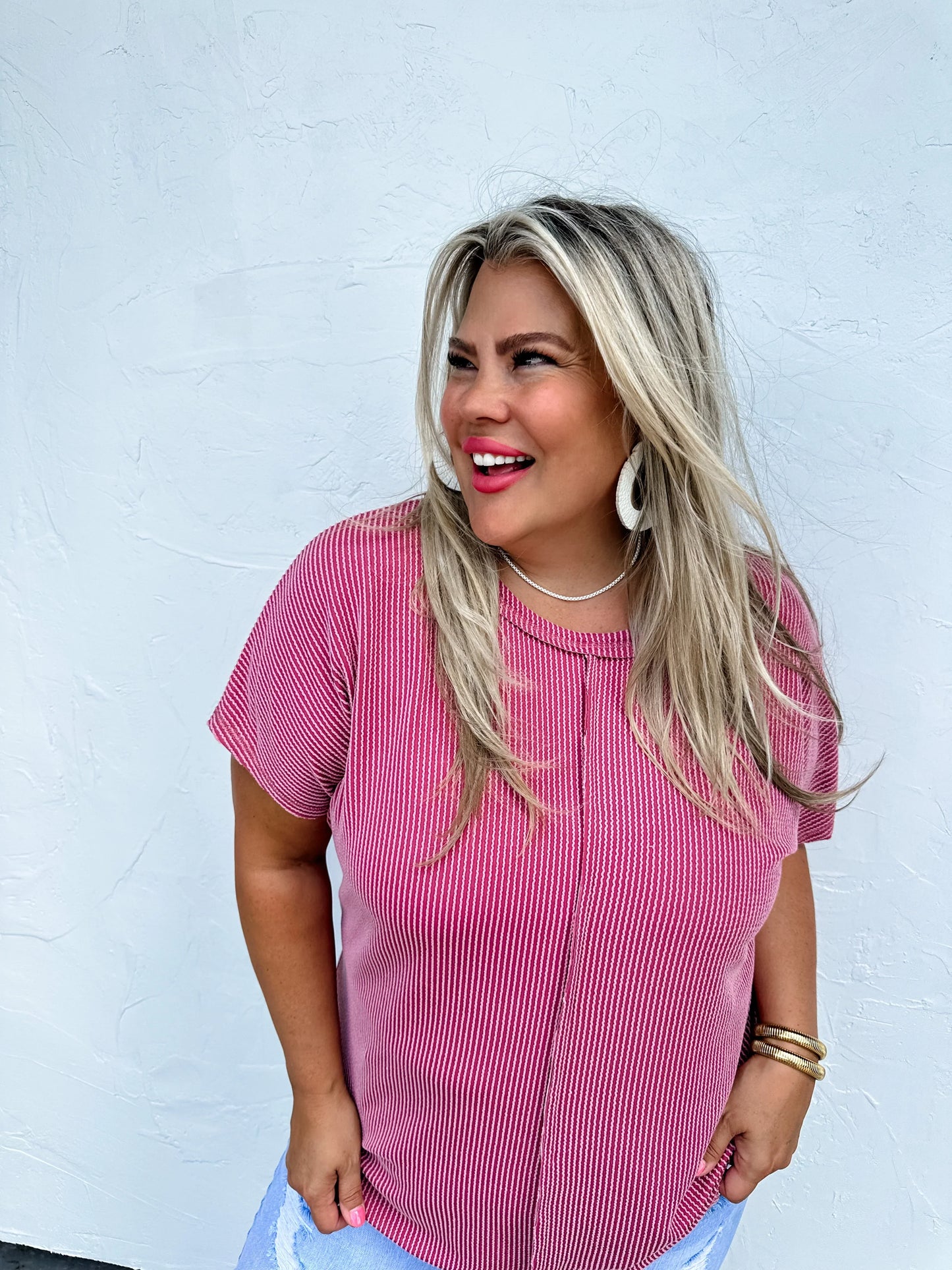 PREORDER: Sophia Ribbed Top in Four Colors