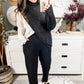 Can't Touch This Sparkle Color Blocked Sweater