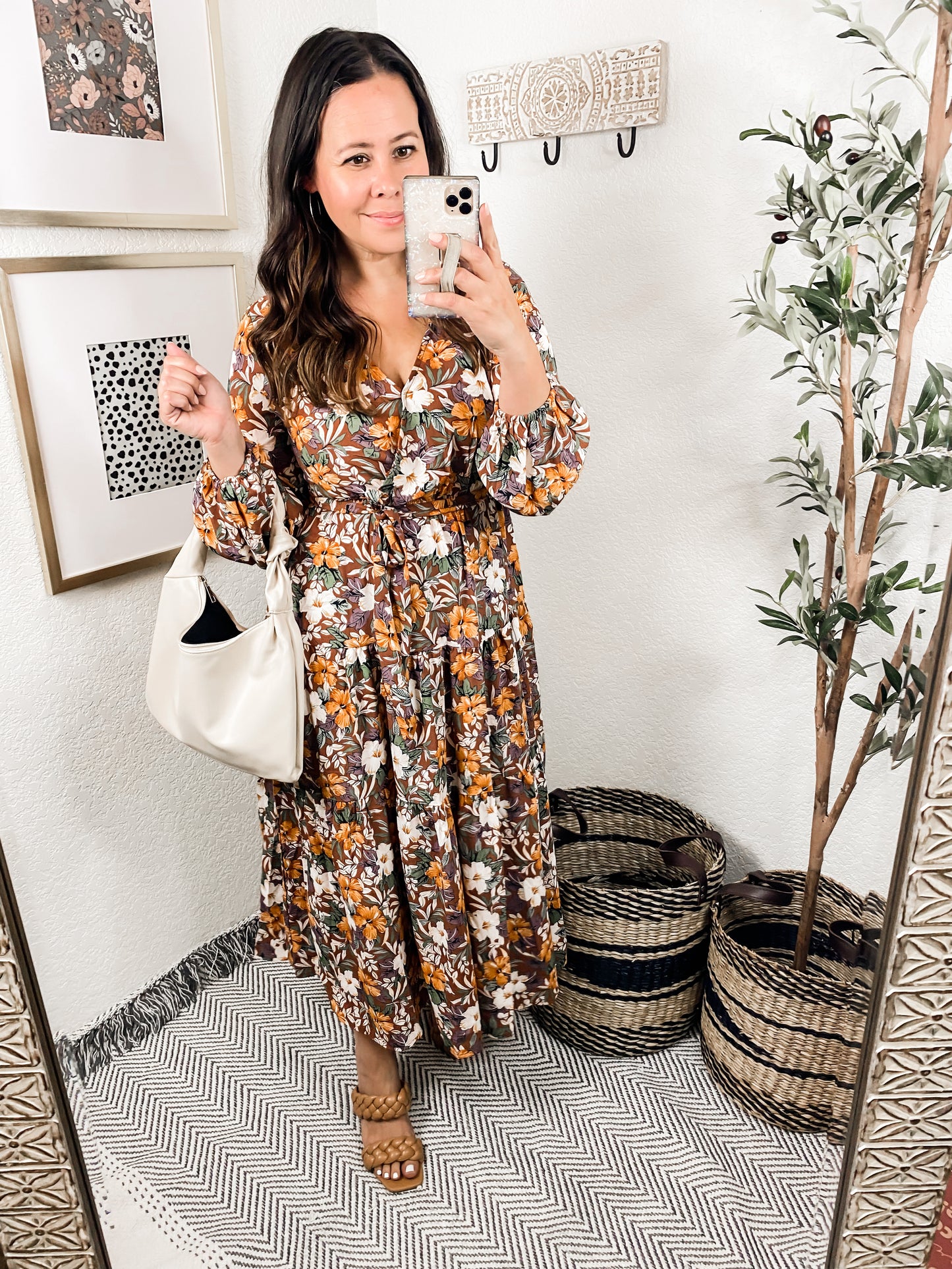 Floral Vibrations Dress