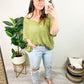 Dress For Success Oversized V-Neck Sweater
