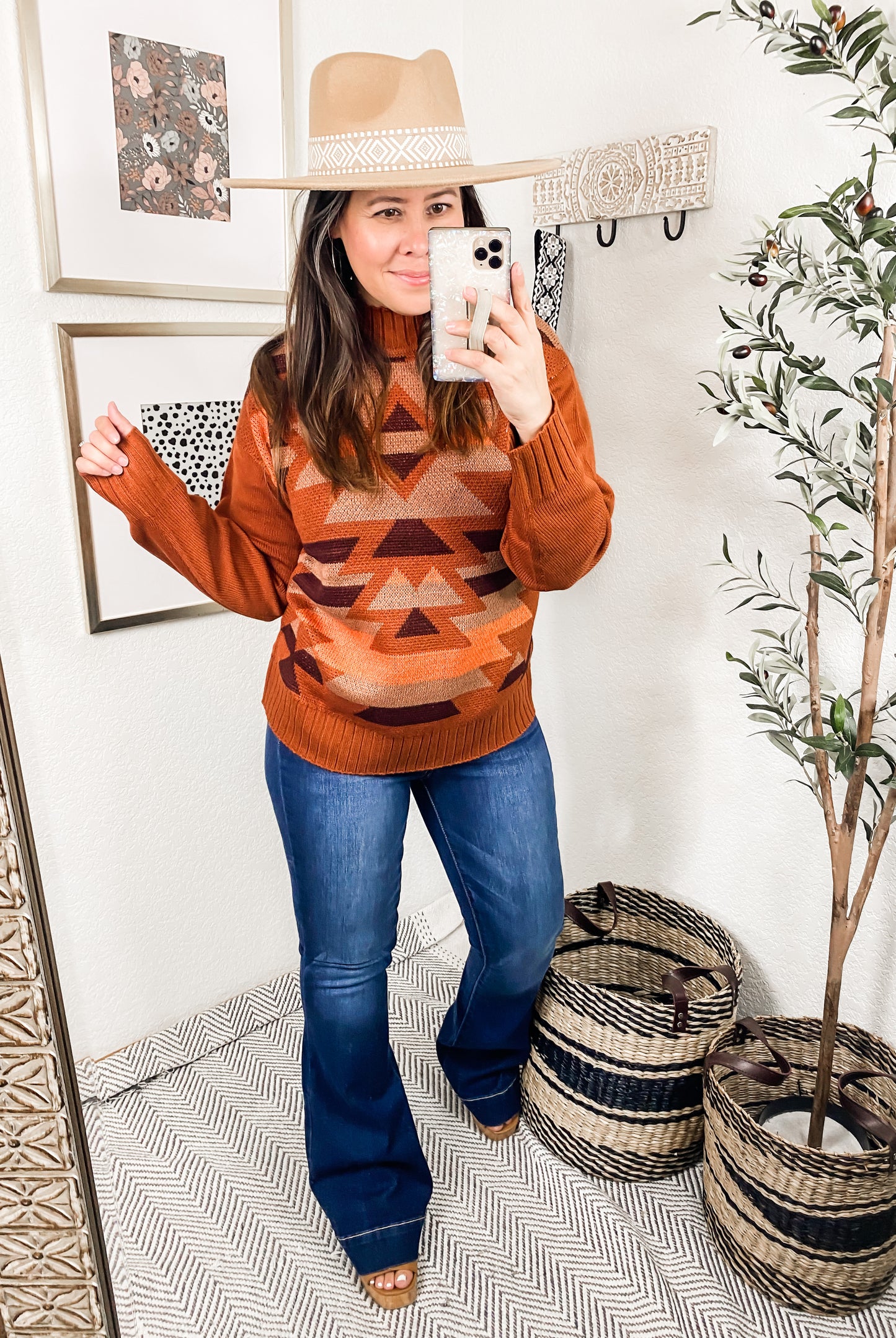 Southwest Tour Long Sleeve Sweater