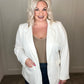 The Harvard Blazer in White