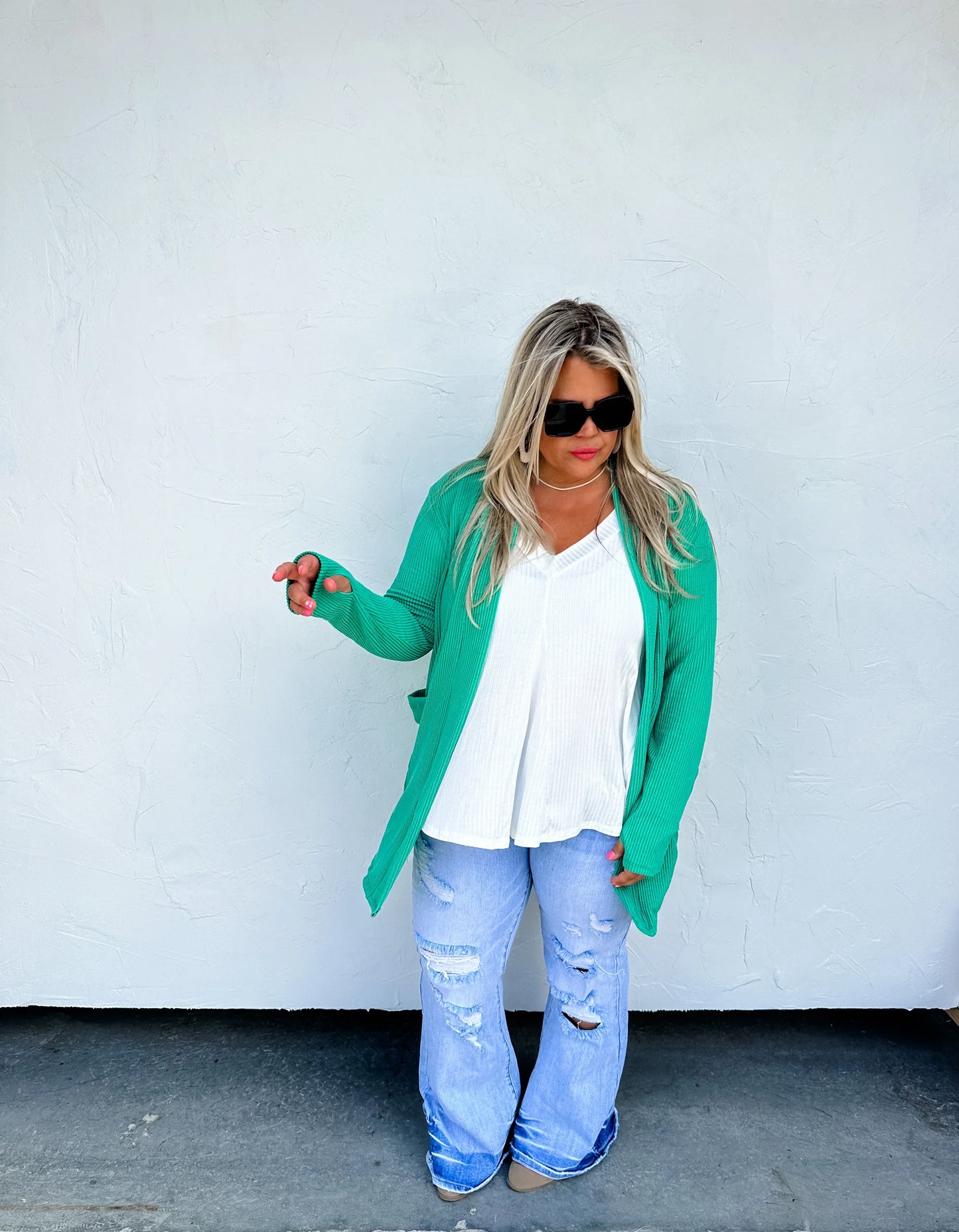 PREORDER: Reese Ribbed Cardigan in Seven Colors (Ships early/mid October)