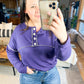 Happiest in Spring Long Sleeve Henley