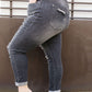 In The Past Dark Gray Boyfriend Jeans