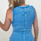 Zenana Ribbed Tank Top w/Exposed Seam - Multiple Colors