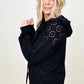 French Terry Top W / Lace Contrast