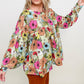 Floral Printed Knit Top