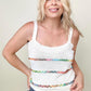 Multicolor Stripe Knit Sweater Tank - 2 Colors
