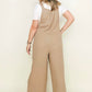 Wide Leg Jumpsuit With Pockets