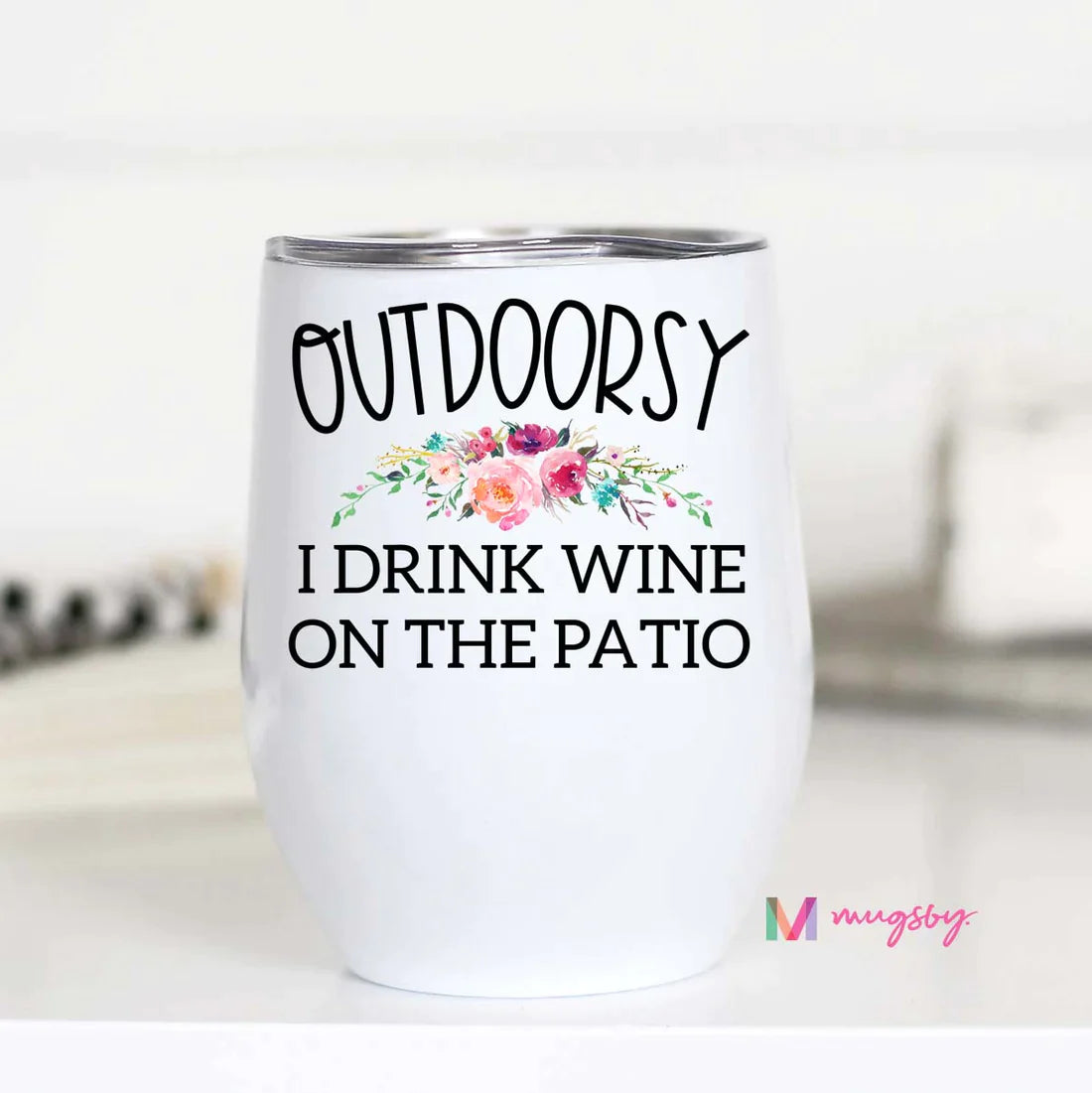 PREORDER: Outdoorsy Insulated Wine Cup
