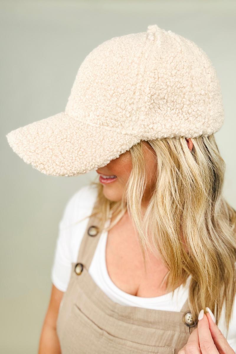 Teddy Fleece Baseball Cap - Multiple colors